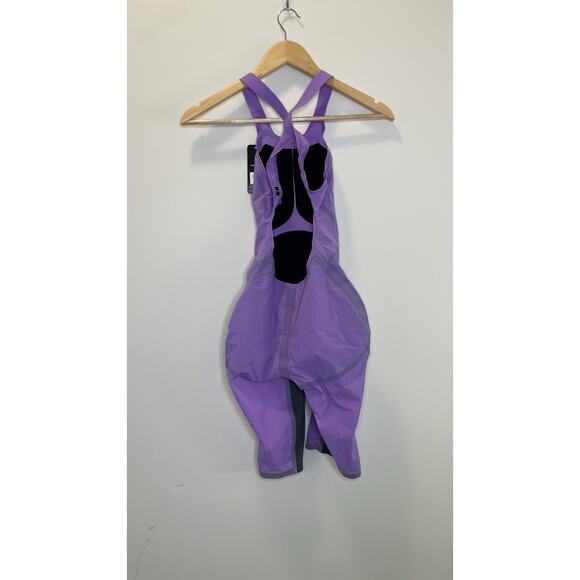 Speedo Fastskin LZR Pure Valor 2.0 OpenBack Kneeskin Swimsuit Womens Size 28 - Picture 4 of 9